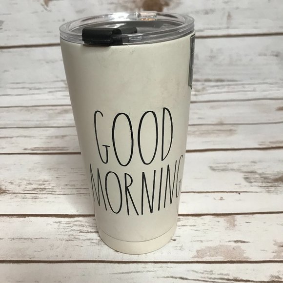 Rae Dunn GOOD MORNING Tumbler - Picture 1 of 15